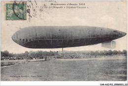 CAR-AAZP13-1021 - AVIATION - Le Dirigeable "adjudant-vincenot" - Zeppeline