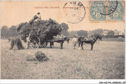 CAR-AAZP13-1043 - AGRICULTURE - Rentrée Des Blés à La Ferme  - Wagengespanne