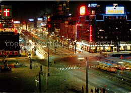 72945110 Kopenhagen Rathausplatz Bei Nacht Hovedstaden - Danemark