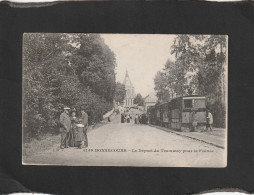 128942         Belgio,        Bonsecours,   Le  Depart   Du  Tramway  Pour  La  France,   VG - Péruwelz