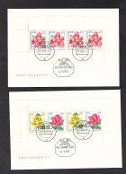 DDR, FDC. Mi.-Nr. H-Blatt 14 + 15 - Andere & Zonder Classificatie