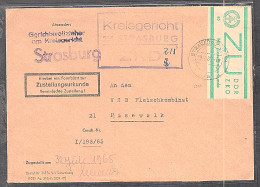 DDR.ZKD-Brief, EF. Mi.-Nr. E 1 - Sonstige & Ohne Zuordnung