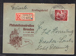 DDR. FDC Mi.-Nr. 260 FA.Mayer - Brieven En Documenten