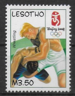 LESOTHO  N°  1910  * *  Jo 2008  Lutte - Lucha