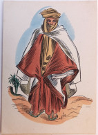 CPA Illustrateur / Collection Artistique "JHA" - Types De L'Afrique Du Nord - N° 4. Grand Nomade Du Sud Marocain. - Autres & Non Classés