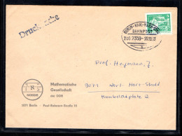 DDR Fern-Brief Mit Mi.-Nr. 2483 Mit Bahnpost. Berlin-Karl-Marx-Stadt. - Brieven En Documenten