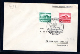 DR. FDC. Mi.-Nr. 673-674 - Andere & Zonder Classificatie