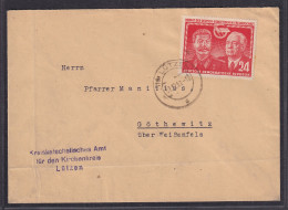 DDR. Fernbrief Mit  EF  297 - Storia Postale