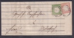 DR, Brustschild, Mi.F. Mi.-Nr. 7 + 8 - Lettres & Documents