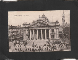128944         Belgio,        Bruxelles,     La  Bourse,   VG   1922 - Monumentos, Edificios