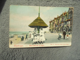 Cpa Duinbergen  Banc Abri Sur La Digue 1911 - Knokke