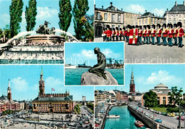 72943822 Kobenhavn Brunnen Wachwechsel Schloss Kleine Meerjungfrau Kanal Kopenha - Danimarca