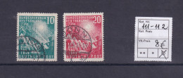 Bund., Mi.-Nr. 111-112, Gestempelt - Altri & Non Classificati