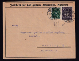 DR., Fernbrief Mit  MiF,  Mi.-Nr. 193 + 200 B, Infla Geprüft. - Altri & Non Classificati