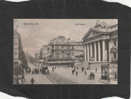 128947         Belgio,        Bruxelles,     La  Bourse,   VG   1922 - Monuments