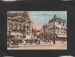 128948         Belgio,        Bruxelles,    Porte  De  Namur,   Fontaine  De  Brouckere,   VG   1922 - Bauwerke, Gebäude