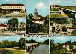 72942929 Froendenberg Ruhr Bahnhof Stiftskirche Park Kloster Loehnbad Freibad Ru - Sonstige & Ohne Zuordnung