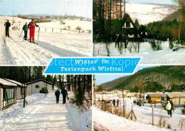 72942920 Stadtkyll Winter Im Ferienpark Wirfttal Wintersport Ferienhaus Bungalow - Andere & Zonder Classificatie