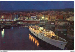 CIVITAVECCHIA 77  PORTO NAVE CITTA' DI NUORO NOTTURNO  ROMA - Civitavecchia