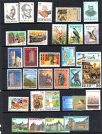 BELGIUM - 1987 - VARIOUS ISSUES MINT NEVER HINGED  SG CAT £64.25 - Unused Stamps