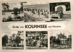 72942673 Koelpinsee Usedom Kurpark Erholungsheim Zur Ostsee Gaststaette Seerose  - Usedom