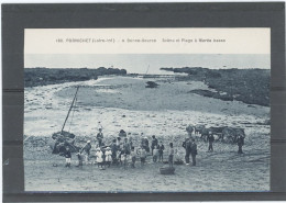 44 - PORNICHET - A BONNE -SOURCE - SCÈNE ET PLAGE A MARÉE BASSE - Pornichet