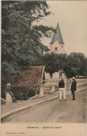 95 - EAUBONNE - Eglise Et Lavoir  (carte Brillante) - Ermont-Eaubonne