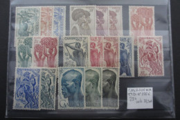 CAMEROUN N°276 à 294 NEUF** TB COTE 32,50 EUROS  VOIR SCANS - Unused Stamps