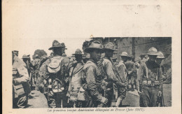 Les Premieres Troupes Americaines Debarques En France ( Juin 1917 ) - War 1914-18