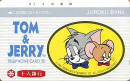 Télécarte Du Japon BD.  Japan Phonecard Cartoons.  "Tom & Jerry".   (NEUVE - UNUSED). - Fumetti