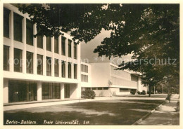 72941987 Dahlem Berlin Freie Universitaet Dahlem Berlin - Altri & Non Classificati