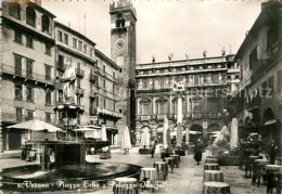 72941981 Verona Veneto Piazza Erbe E Palazzo Maffei Gemuesemarkt Palast Verona - Andere & Zonder Classificatie