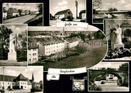 72941890 Burgkirchen Alz Teilansichten Kirche Denkmal Statue Bruecke Burgkirchen - Andere & Zonder Classificatie