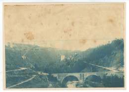 PHOTO Format 17,5 X 12,5 Cm Viaduc De GARABIT 15 Cantal La Vallée De La Truyère - Orte