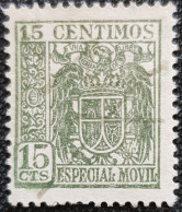 Fiscales  Especial Movil U136 1940 15cts - Steuermarken