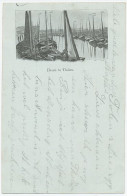 Prentbriefkaart Tholen - Haven 1899  - Other & Unclassified