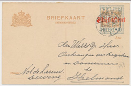 Briefkaart G. 141 I A-krt. Deurne - Helmond  - Postwaardestukken