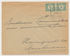 Treinblokstempel : Arnhem - S Hertogenbosch E 1924 ( Ede ) - Non Classés