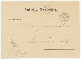 Kleinrondstempel Hellendoorn 1890 - Non Classés