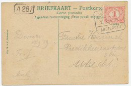 Treinblokstempel : Deventer - Amsterdam G 1919 - Non Classés