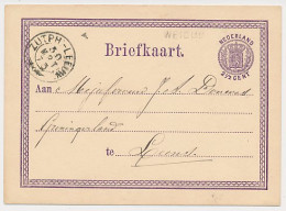 Weidum - Trein Takjestempel Zutphen - Leeuwarden 1873 - Lettres & Documents