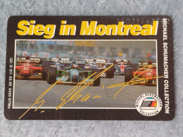 GERMANY-1081 - O 0211 - Michael Schumacher Collection 8 - Sieg In Montreal - 3.400ex. - O-Serie : Serie Clienti Esclusi Dal Servizio Delle Collezioni