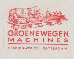 Meter Cover Netherlands 1958 Machine Tools - Sonstige & Ohne Zuordnung