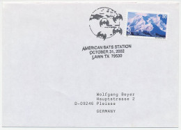 Cover / Postmark USA 2002 American Bats Station - Andere & Zonder Classificatie