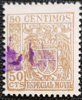 Fiscales  Especial Movil U142 1940 50cts - Revenue Stamps