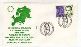 Enveloppe 1er Jour ESPAGNE ESPANA Oblitération PAMPLONA 03-04/03/1986 - FDC