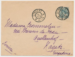 Envelop G. 9 B Utrecht - Zwitserland 1904 - Postal Stationery