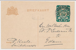 Briefkaart G. 164 A I S Gravenhage - Edam 1921 - Entiers Postaux