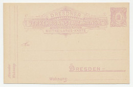 Local Mail Stationery Dresden Bee - Beehive - Otros & Sin Clasificación