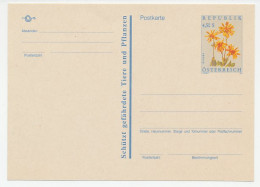 Postal Stationery Austria 1981 Arnica - Autres & Non Classés